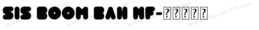 Sis Boom Bah NF字体转换
